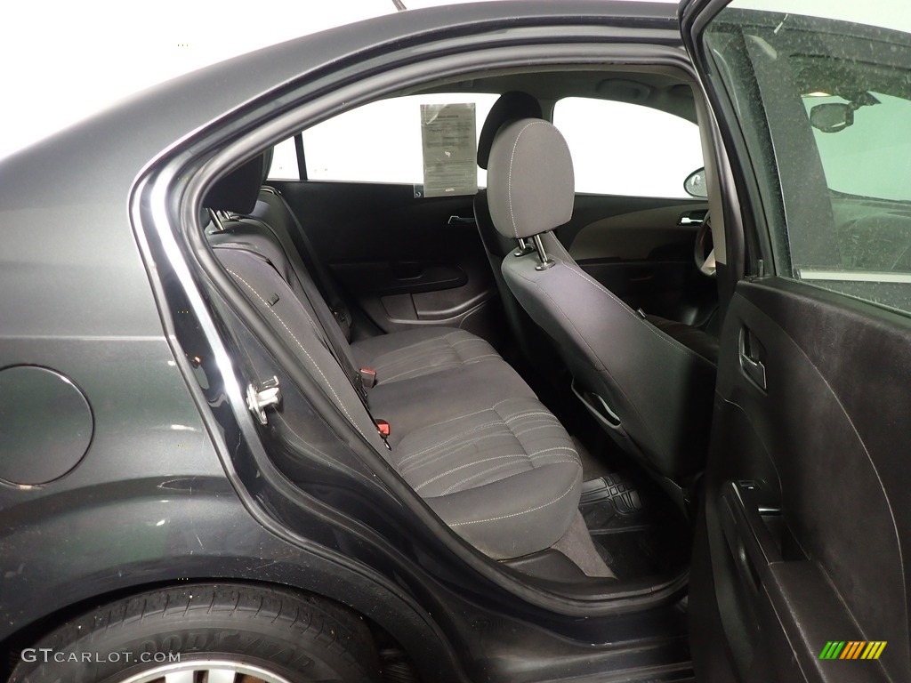 2014 Sonic LT Sedan - Ashen Gray Metallic / Jet Black/Dark Titanium photo #31
