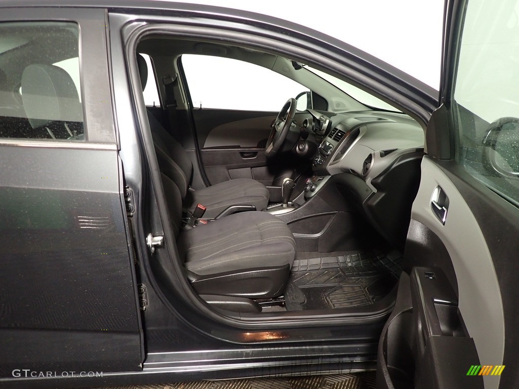 2014 Sonic LT Sedan - Ashen Gray Metallic / Jet Black/Dark Titanium photo #33