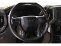 Jet Black Steering Wheel Photo for 2021 Chevrolet Silverado 1500 #145709186