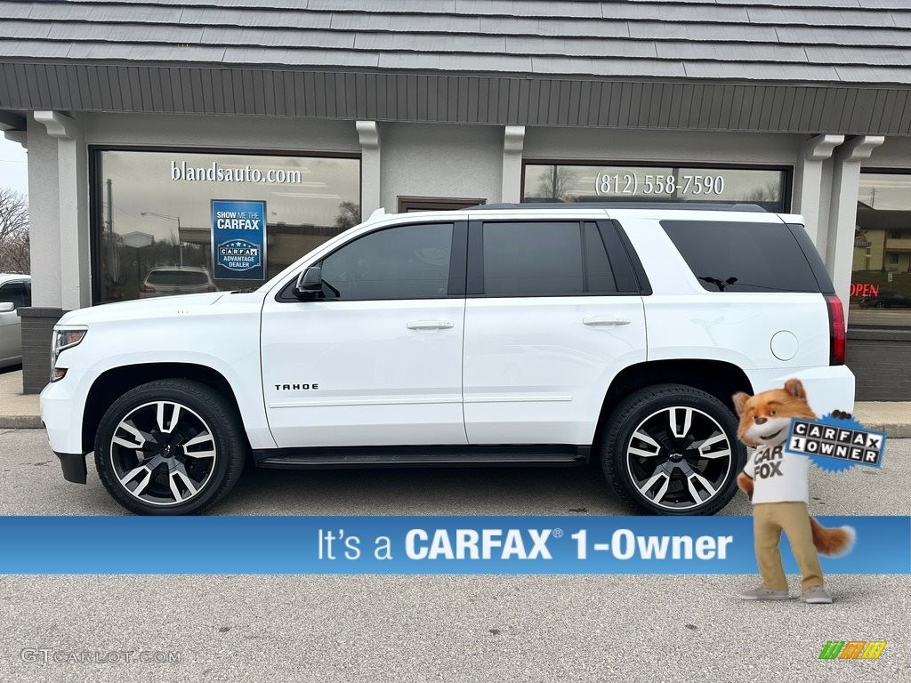 Summit White Chevrolet Tahoe