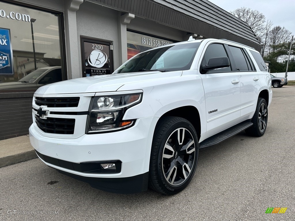 2020 Tahoe Premier 4WD - Summit White / Jet Black photo #2