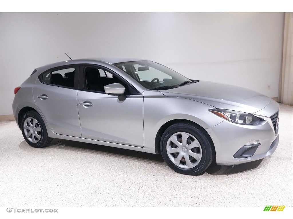 Liquid Silver Metallic 2014 Mazda MAZDA3 i Sport 5 Door Exterior Photo #145710154