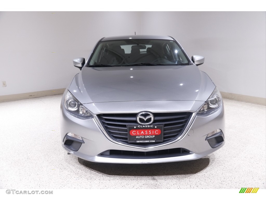 2014 MAZDA3 i Sport 5 Door - Liquid Silver Metallic / Black photo #2