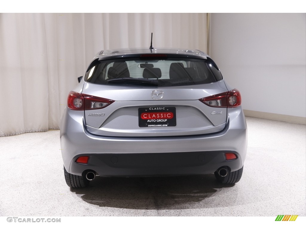 2014 MAZDA3 i Sport 5 Door - Liquid Silver Metallic / Black photo #16