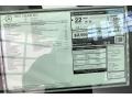  2023 GLE 350 4Matic Window Sticker