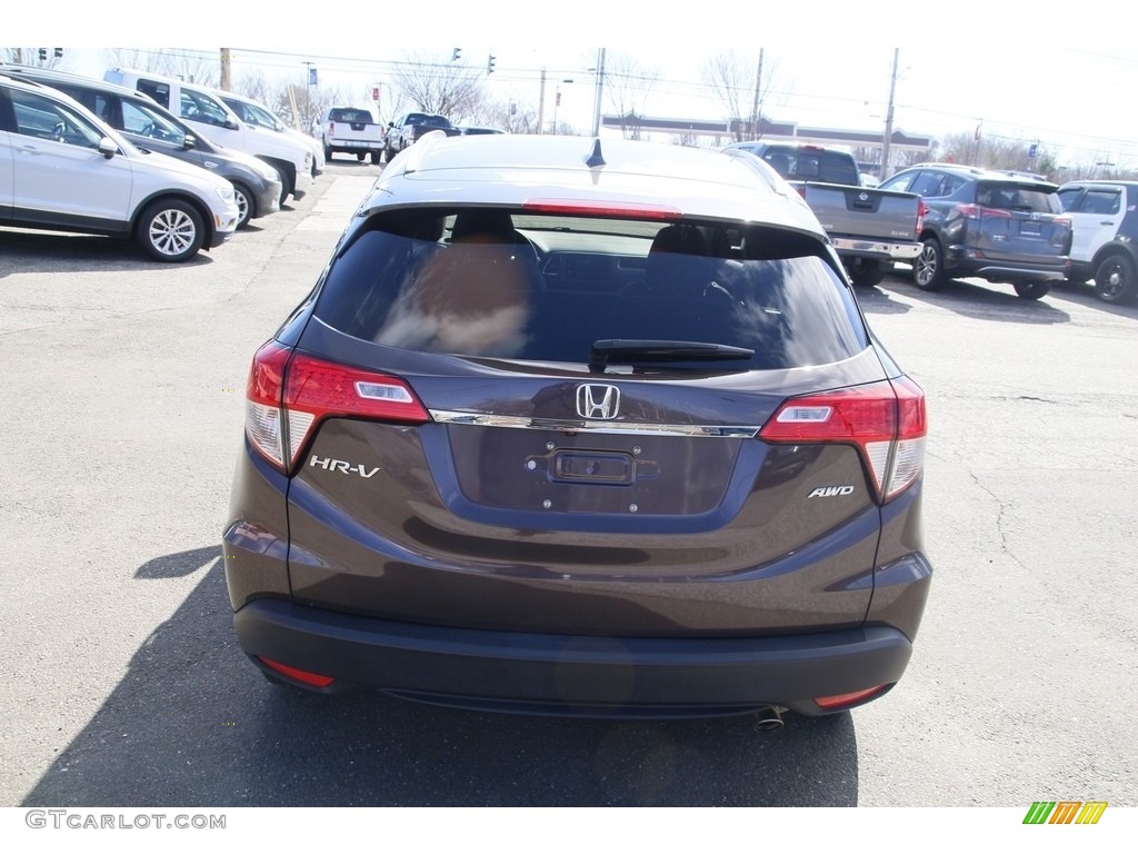 2020 HR-V EX-L AWD - Midnight Amethyst Metallic / Black photo #6