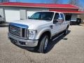 Oxford White - F250 Super Duty Lariat Crew Cab 4x4 Photo No. 2