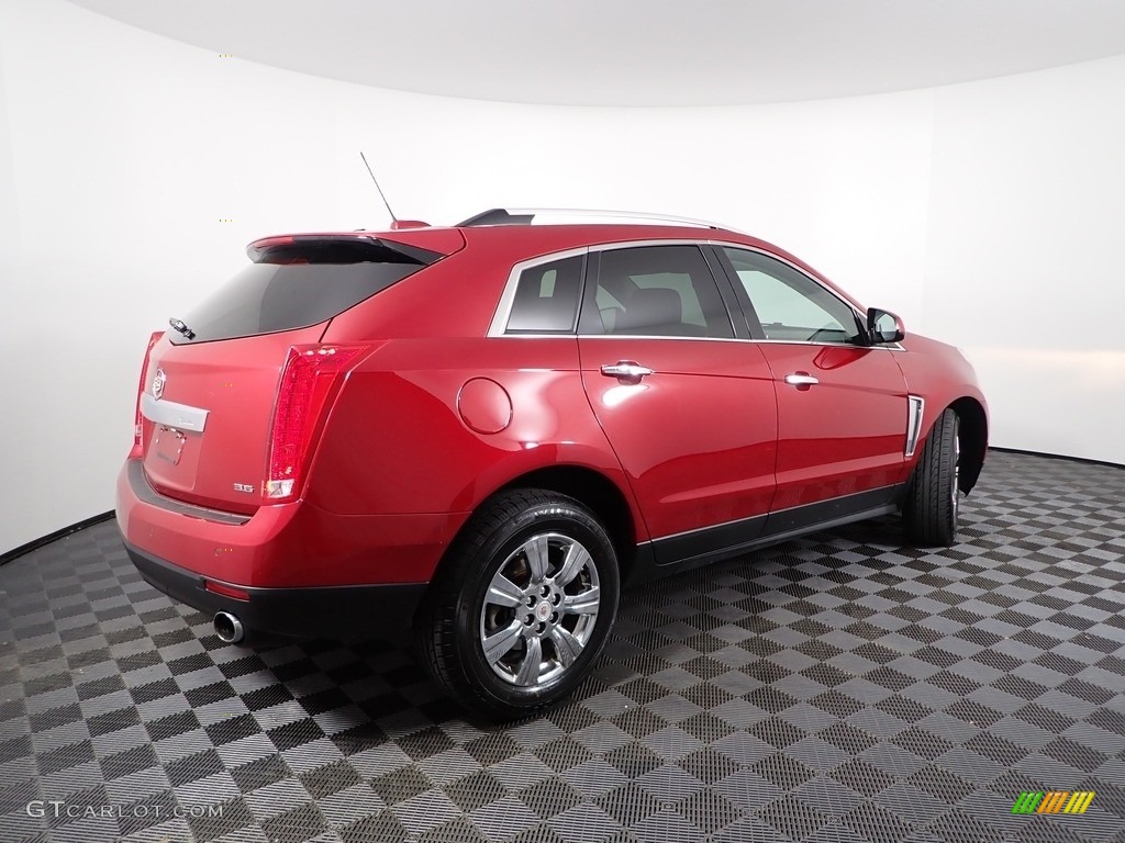 2015 SRX Luxury AWD - Crystal Red Tintcoat / Light Titanium/Ebony photo #11