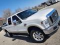 Oxford White - F250 Super Duty Lariat Crew Cab 4x4 Photo No. 25