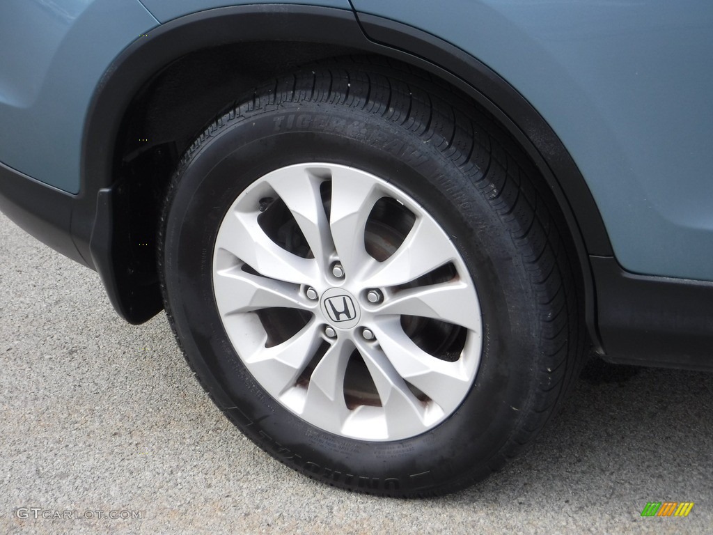 2014 CR-V EX AWD - Mountain Air Metallic / Beige photo #4
