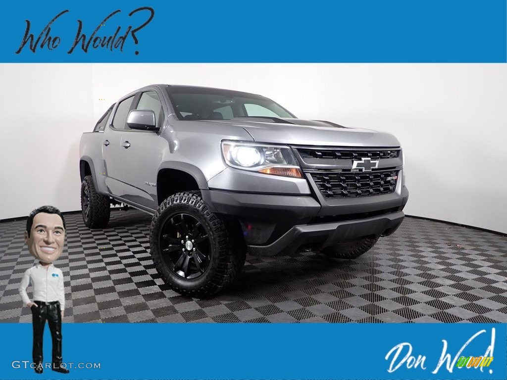 2018 Colorado ZR2 Dusk Edition Crew Cab 4x4 - Satin Steel Metallic / Jet Black photo #1