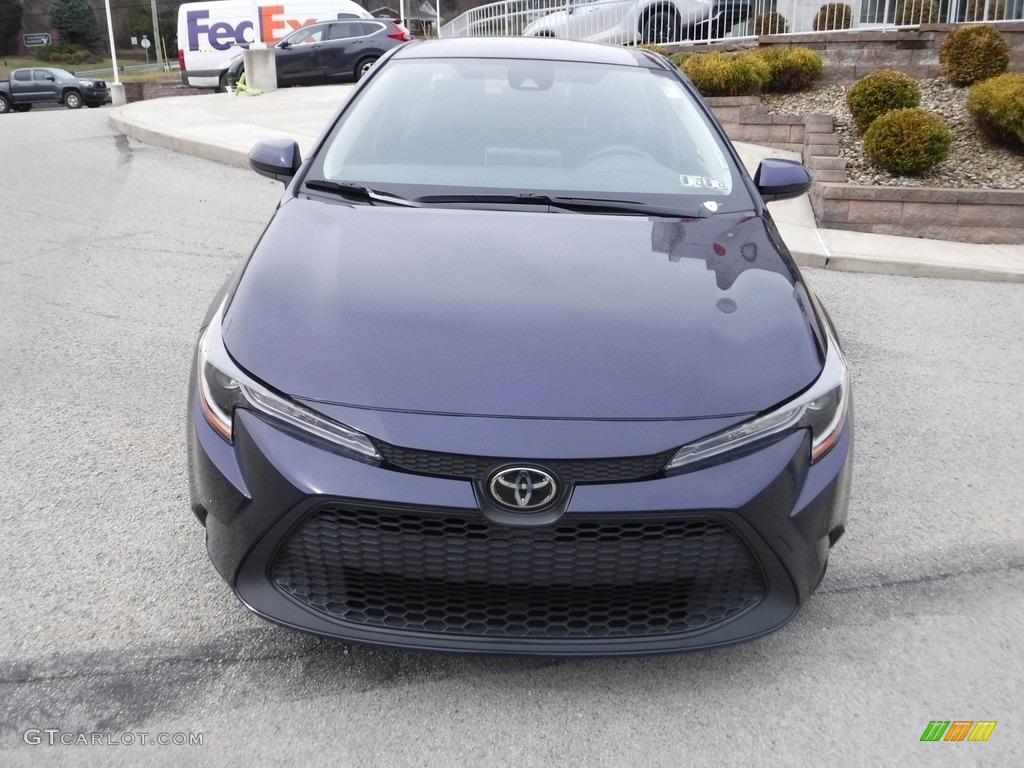 2021 Corolla LE - Blueprint / Black photo #12