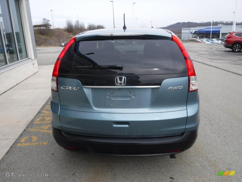 2014 CR-V EX AWD - Mountain Air Metallic / Beige photo #9