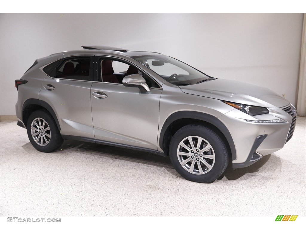 2020 NX 300 AWD - Atomic Silver / Rioja Red photo #1