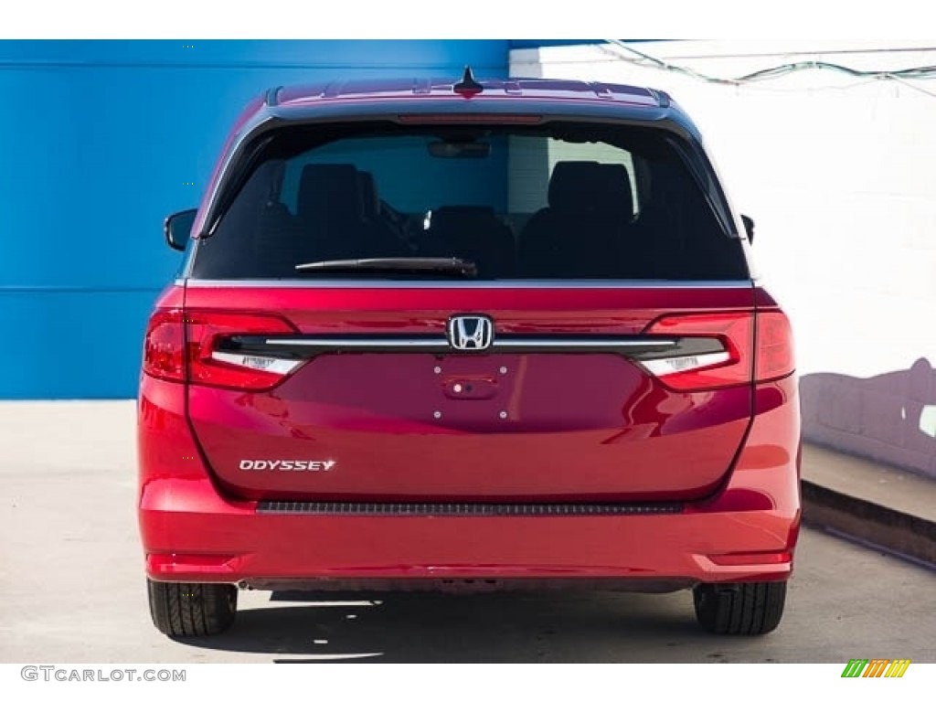 2023 Odyssey EX-L - Radiant Red Metallic II / Beige photo #5