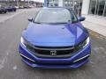 2020 Aegean Blue Metallic Honda Civic LX Sedan  photo #4