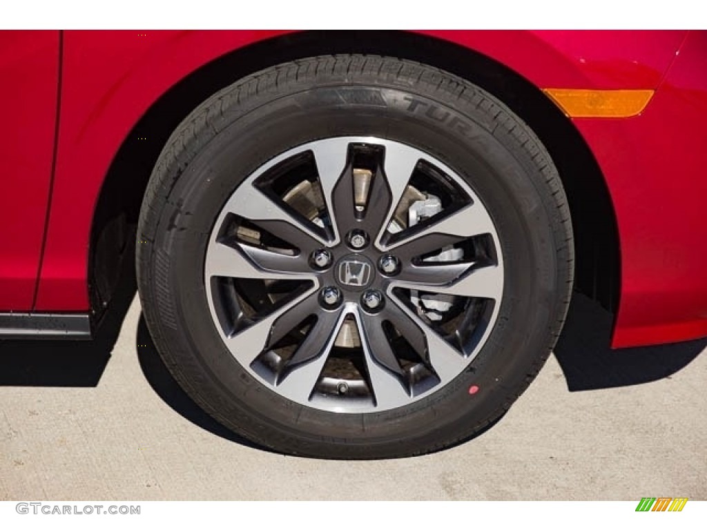 2023 Odyssey EX-L - Radiant Red Metallic II / Beige photo #11