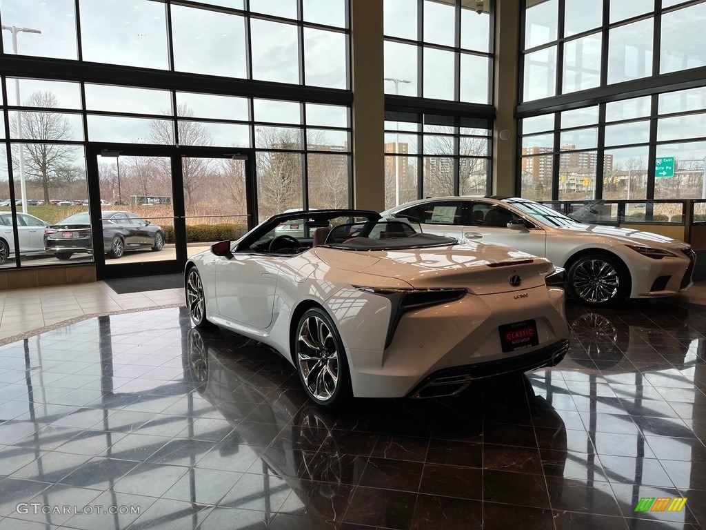 Ultra White 2023 Lexus LC Coupe Exterior Photo #145714351