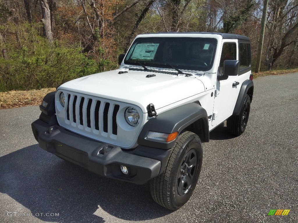 2023 Wrangler Sport 4x4 - Bright White / Black photo #3