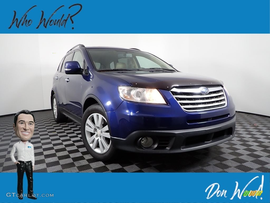 2011 Tribeca 3.6R Limited - Azurite Blue Pearl / Desert Beige photo #1