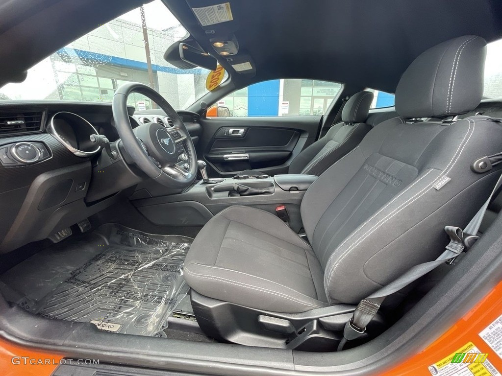 2020 Ford Mustang EcoBoost Fastback Front Seat Photo #145714753