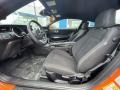Ebony 2020 Ford Mustang EcoBoost Fastback Interior Color