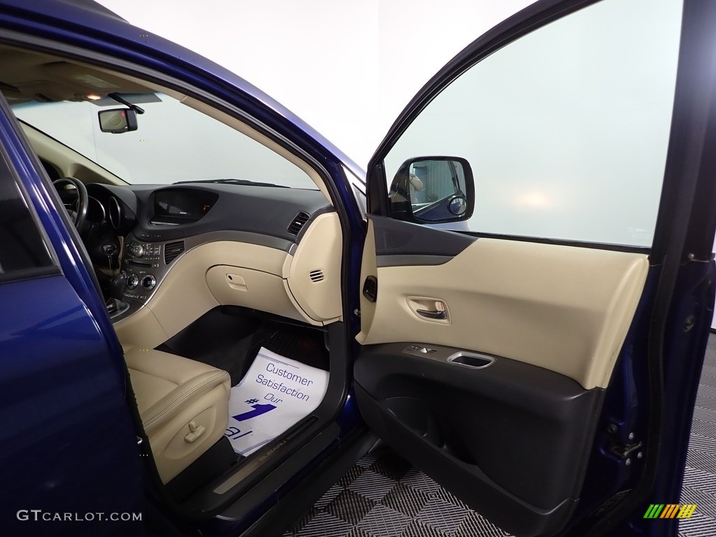 2011 Tribeca 3.6R Limited - Azurite Blue Pearl / Desert Beige photo #25