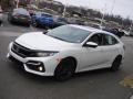 Platinum White Pearl - Civic EX Hatchback Photo No. 5