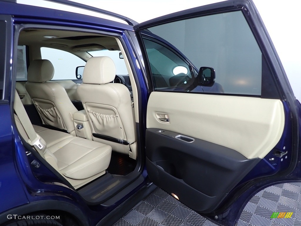 2011 Tribeca 3.6R Limited - Azurite Blue Pearl / Desert Beige photo #27
