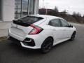 Platinum White Pearl - Civic EX Hatchback Photo No. 8