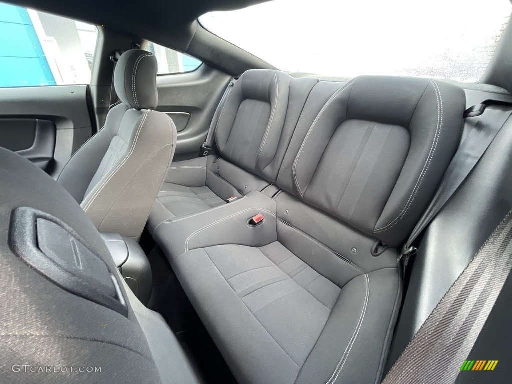 2020 Ford Mustang EcoBoost Fastback Rear Seat Photo #145715011
