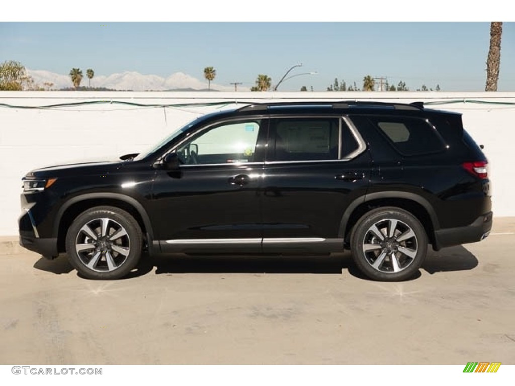 Crystal Black Pearl 2023 Honda Pilot Elite AWD Exterior Photo #145715017
