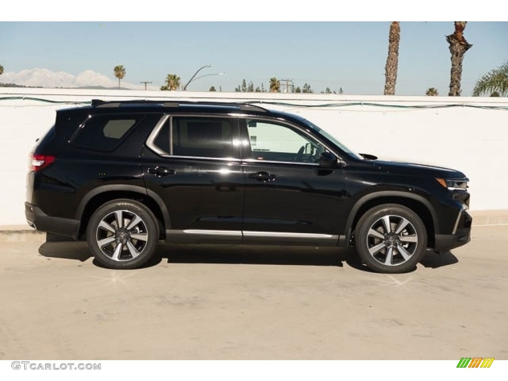 Crystal Black Pearl 2023 Honda Pilot Elite AWD Exterior Photo #145715087