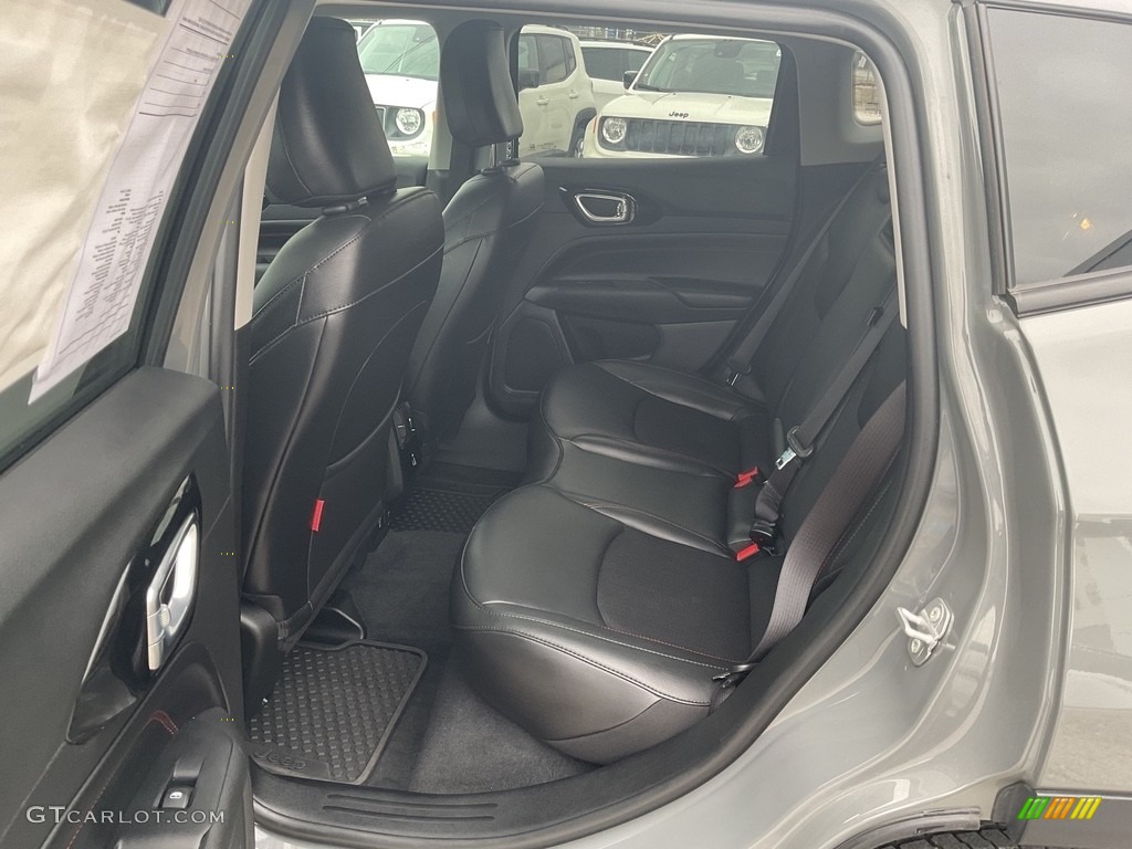 2022 Compass Trailhawk 4x4 - Sting Gray / Black/Ruby Red photo #3