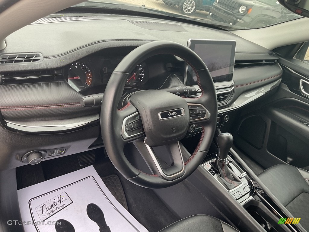 2022 Compass Trailhawk 4x4 - Sting Gray / Black/Ruby Red photo #4