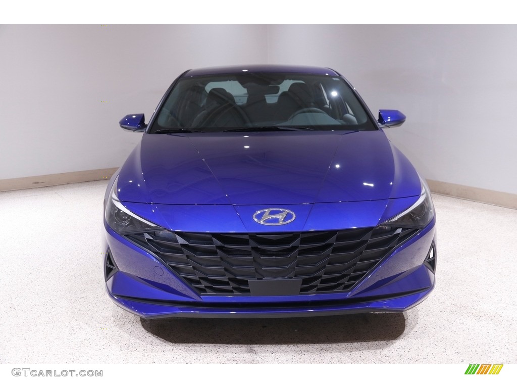 2023 Elantra SEL - Intense Blue / Medium Gray photo #2