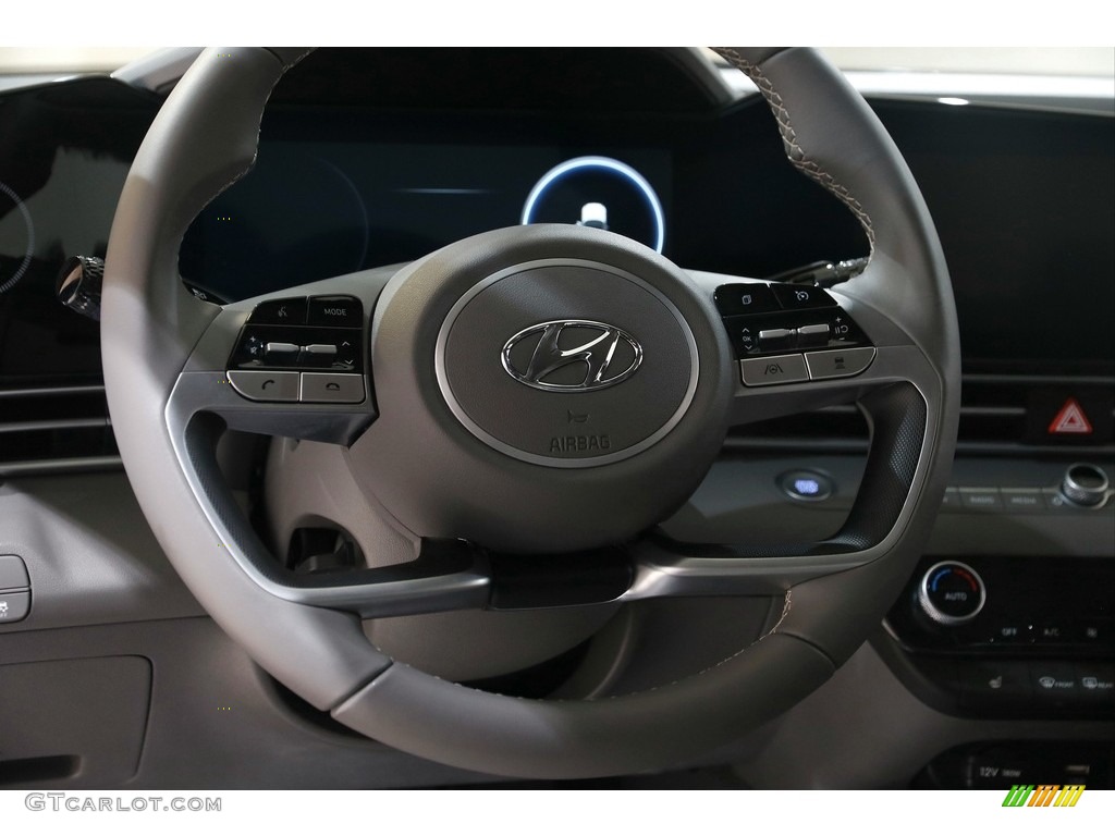 2023 Elantra SEL - Intense Blue / Medium Gray photo #7
