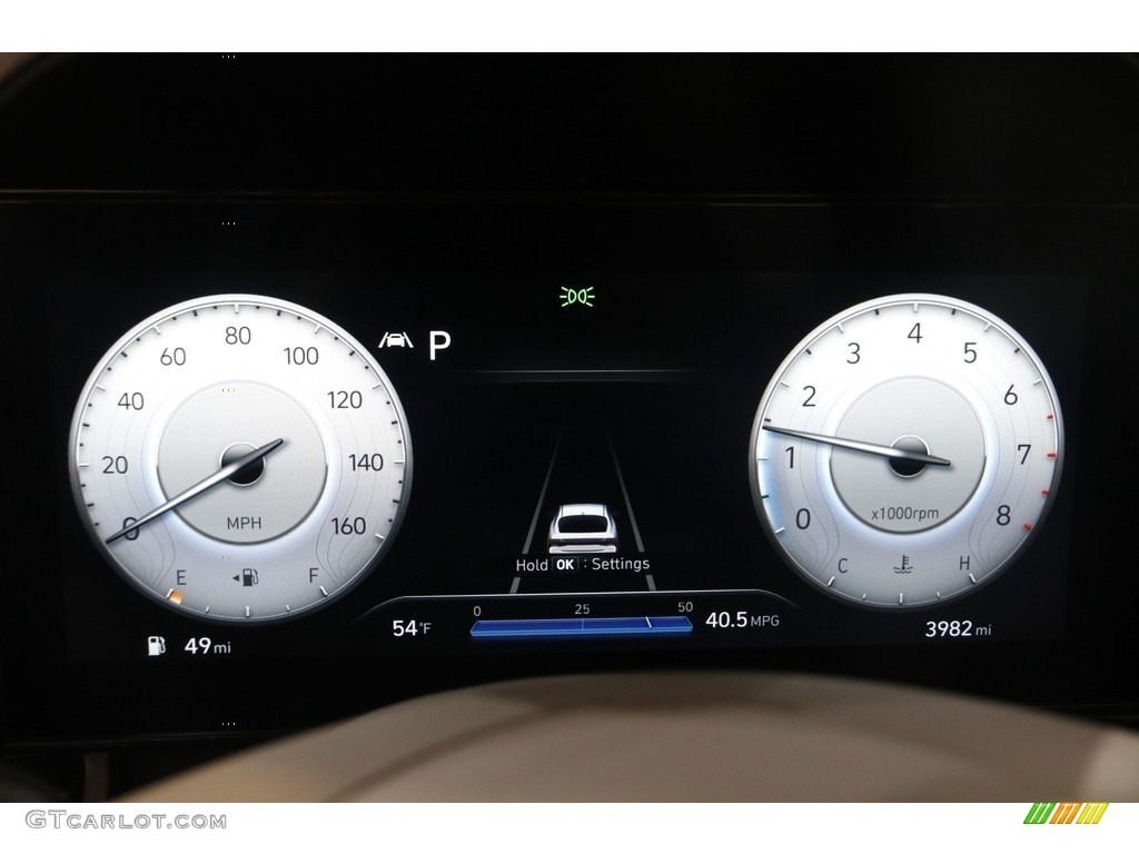 2023 Elantra SEL - Intense Blue / Medium Gray photo #8