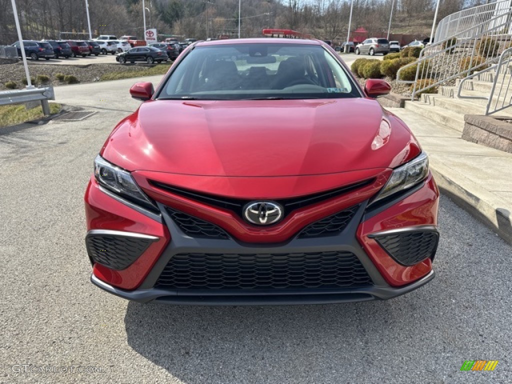 2023 Camry SE AWD - Supersonic Red / Black photo #6