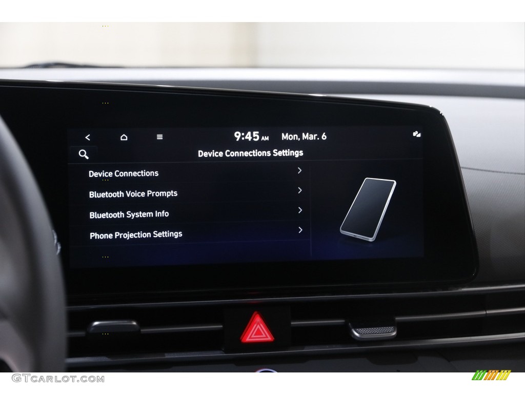 2023 Elantra SEL - Intense Blue / Medium Gray photo #12