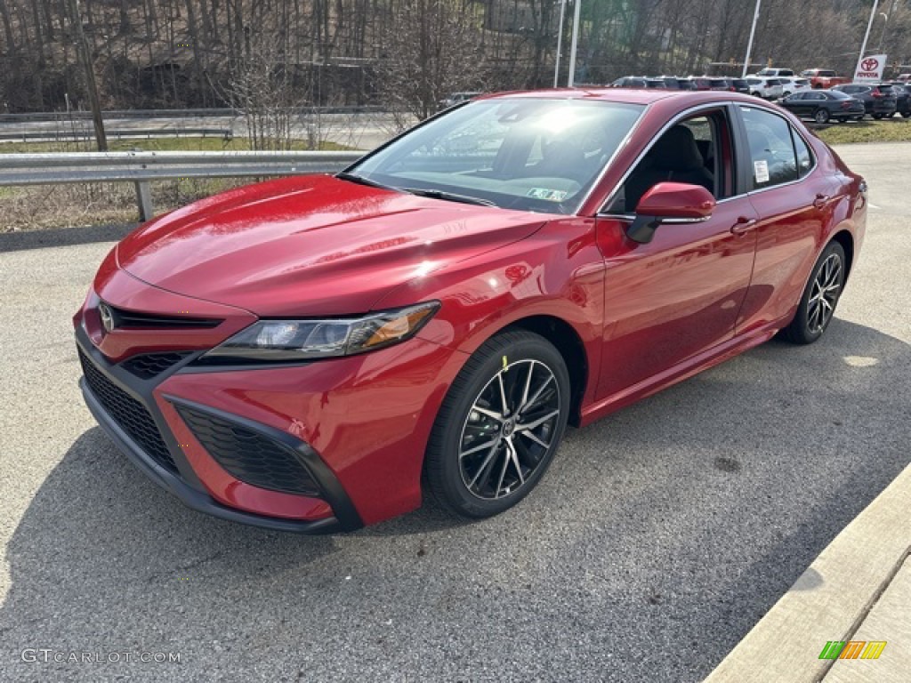 2023 Camry SE AWD - Supersonic Red / Black photo #7