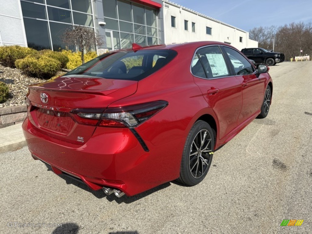 2023 Camry SE AWD - Supersonic Red / Black photo #9