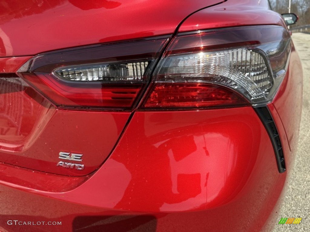 2023 Camry SE AWD - Supersonic Red / Black photo #24
