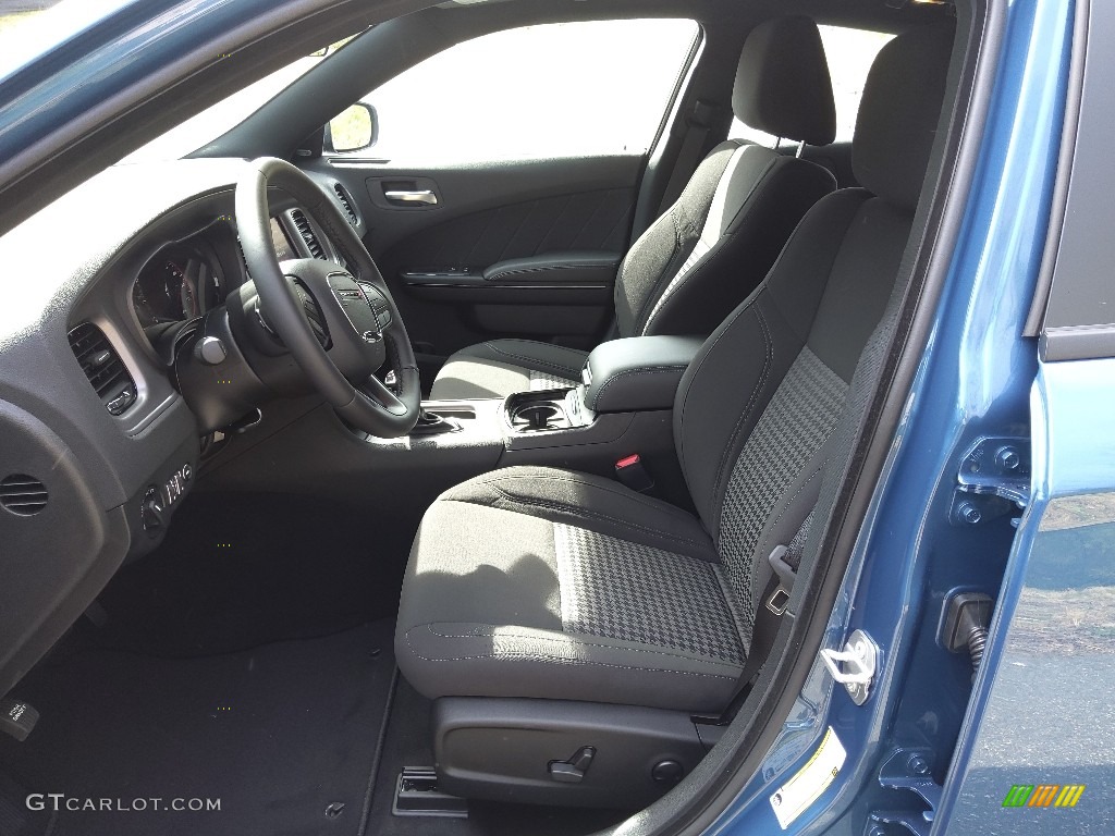 Black Interior 2023 Dodge Charger SXT Blacktop Photo #145716976