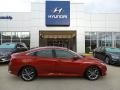 Molten Lava Pearl 2019 Honda Civic EX Sedan