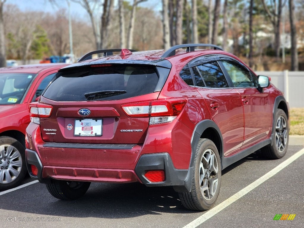 2019 Crosstrek 2.0i Limited - Venetian Red Pearl / Black photo #7
