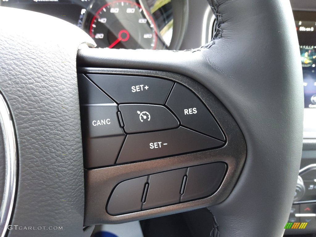 2023 Dodge Charger SXT Blacktop Black Steering Wheel Photo #145717165