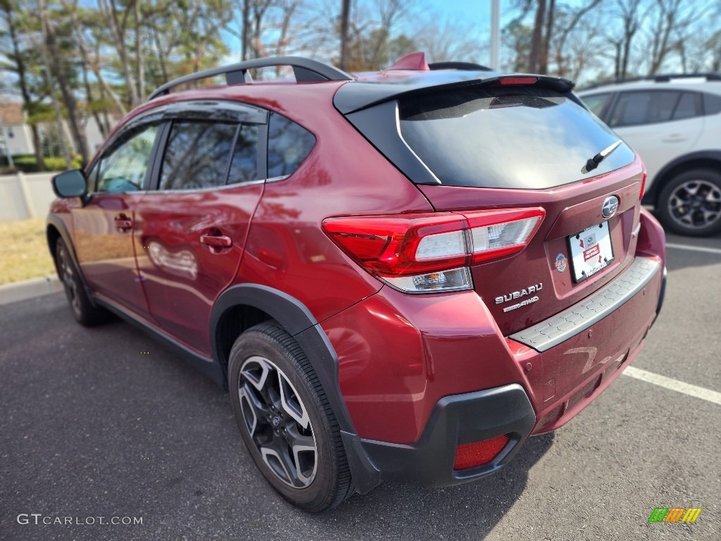 2019 Crosstrek 2.0i Limited - Venetian Red Pearl / Black photo #9