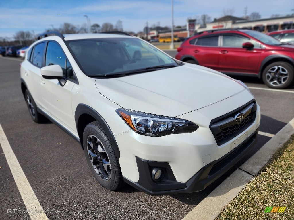 Crystal White Pearl 2020 Subaru Crosstrek 2.0 Premium Exterior Photo #145717273