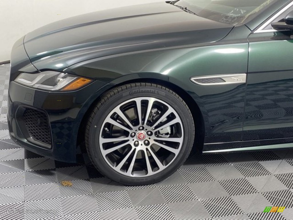 2023 XF R-Dynamic SE AWD - British Racing Green Metallic / Lt Oyster/Ebony photo #9
